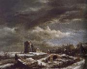 Jacob van Ruisdael Winter Landscape